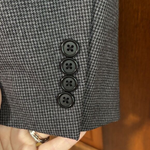 Hickey Freeman Milburn II Sport Coat Blazer Jacket Men’s Size 44R Gray Wool USA - Picture 4 of 11